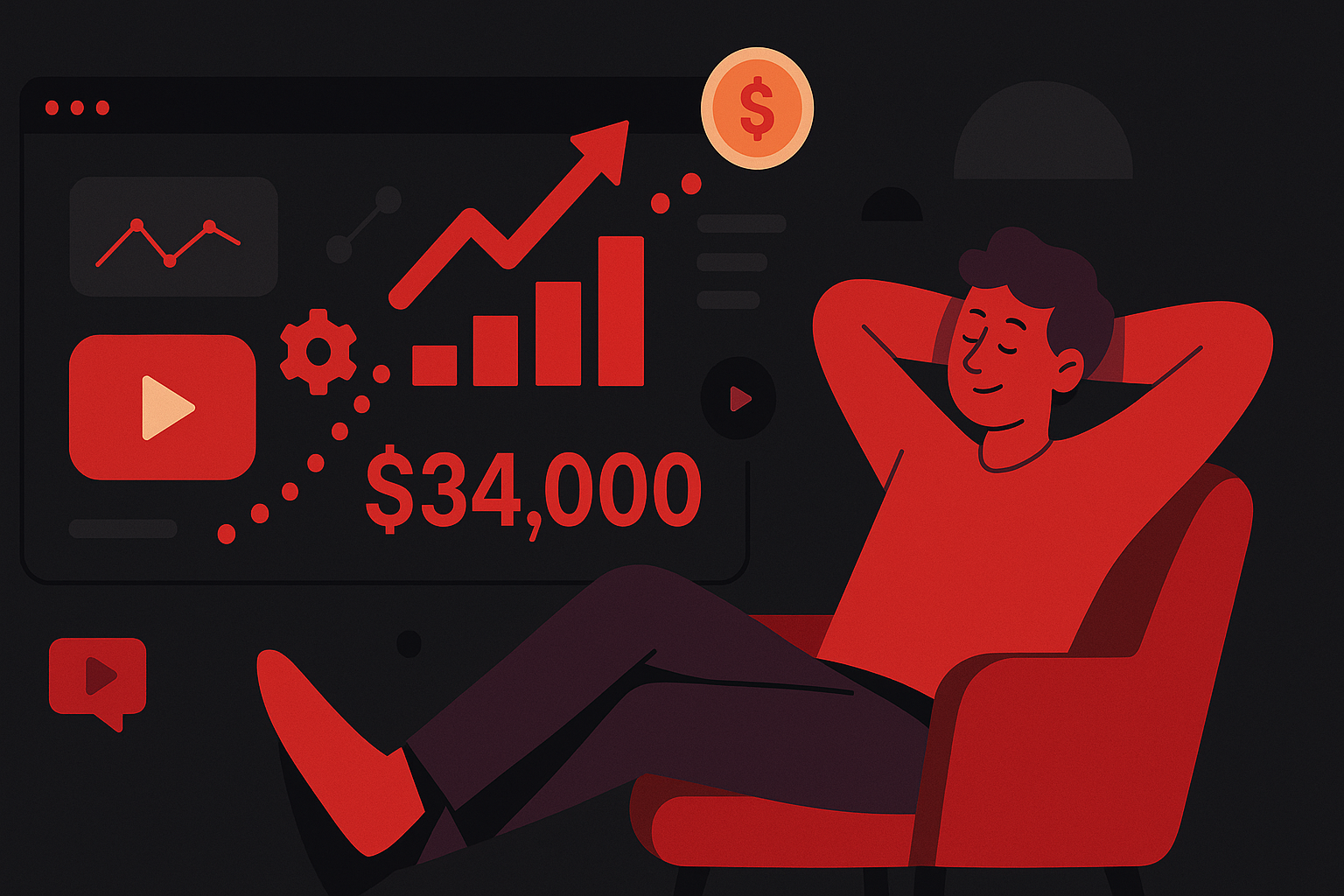 YouTube Automation Passive Income: I Made $34K With Zero Videos
