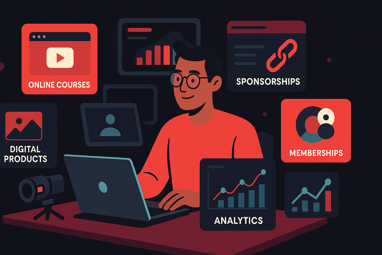 YouTube Monetization Beyond AdSense: 11 Ways I Made $67K Last Year